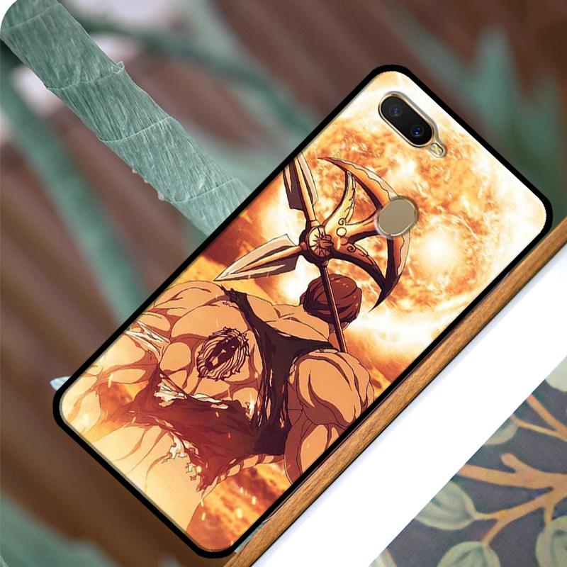 Escanor Seven Deadly Sins Case For OPPO A83 A91 A93 A1K A15 A3S A54 A74 A94 A5 A9 A31 A53 A52 A72 A53S Back Cover