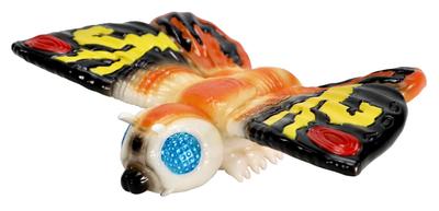 CCP vidēja izmēra sērija Godzilla EX [6. izdevums] Mothra (1992. gads) Standarta versija. Apmēram 150 mm PVC iepriekš nokrāsota mīkstā vinila figūriņa