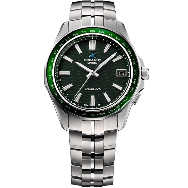 Casio Herre OCEANUS OCW-S400-3AJF [OCEANUS Manta OCW-S400] rundklokke sølv Titan Analog