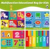 Educational ABC Kids Carpet with Numbers and Animals, Preschool Play Mat for Bedroom, Playroom, and Classroom