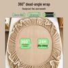 Class A Jacquard Milk Velvet Fitted Sheet and Mattress Protector Set