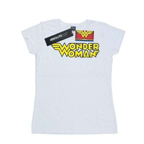 DC Comics Womens/Ladies Wonder Woman Winged Logo Cotton T-Shirt