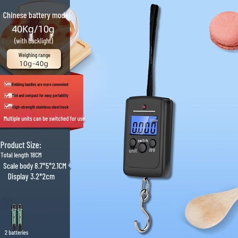 YEANTEEN Portable Digital Hanging Scale
