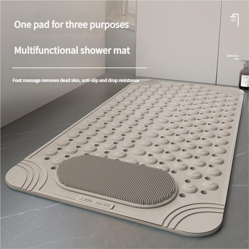 Household Bathroom Non-Slip Bathroom Non-Slip Mats Bath Floor Mats Restroom Fall Mat Bathtub Waterproof Massage Mats