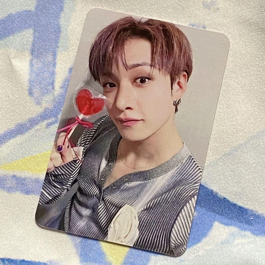 

[USED] StrayKids Raku-STAR Stray Kids Bang Chan ROCK-STAR Trading Card