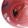 Hunde Leckerli Spender Ball Langsame Fütterung Einstellbar Kauen Welpen Puzzle Ball Spielzeug für Katze Rot
