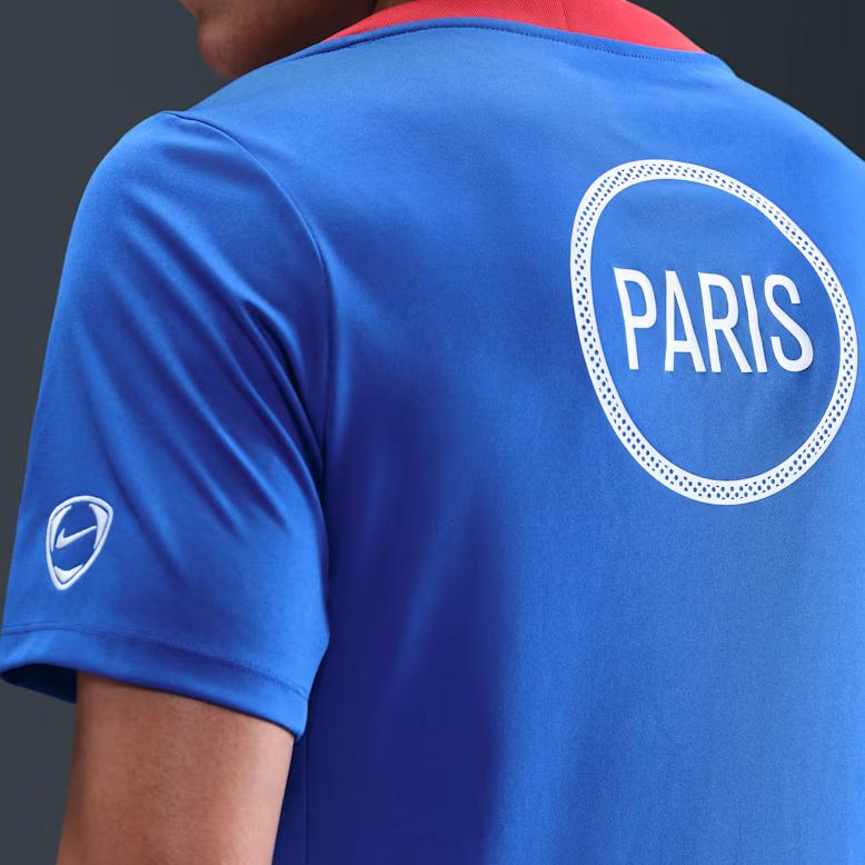 Nike Academy Pro Third Paris Saint-Germain Club Dri-Fit Slim Fit Short Sleeve Football Shirt Men tops HJ7149-406