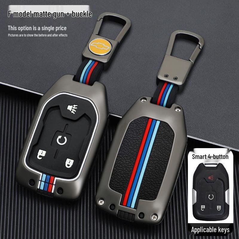 GMC Key Case: High-End Protective Shell for Yukon & Sierra - Stylish Car Accessory for Men & Women