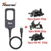 Xhorse VVDI BEE Key Tool Lite Frequency Detection Transponder Clone XKB501EN Wire Key Android Super Chip 4D4C Key Programmer