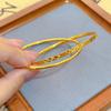 Crushed Ice Double Ring Bracelet Women's Bracelet Niche Light Luxury High-end Bracelet