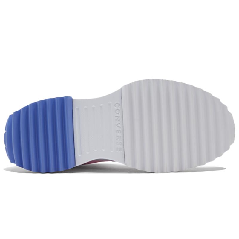 Converse Run Star Hike Comfortable & Versatile High Top Canvas Shoes Women's Blue Pink