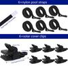 Swimming Pools Solar Cover Reel Straps Blanket Cover Reels Straps Clips Solar Cover Roller Attachment Fastener for Inground Pool