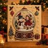 Handmade Christmas  Painting Art Kit Santa  Painting Set  Christmas Halloween