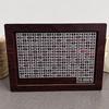 USD or EURO Cash Vault Wooden Savings Box with Money Target and Numbers, Coin Counter Piggy Bank with Counter and Pen