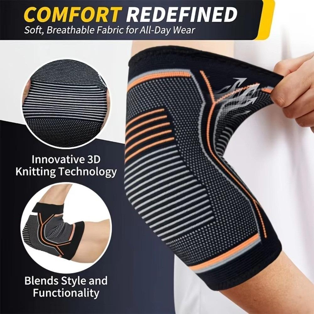 Elastic Fitness Elbow Brace Breathable Elbow Pads New Arm Sleeve  Men Women