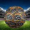 Rock and Roll Print Size 5 Soccer Ball, PU Wear Resistant Football for Match Training and Daily Practice, Birthday Gift for Soccer Fans