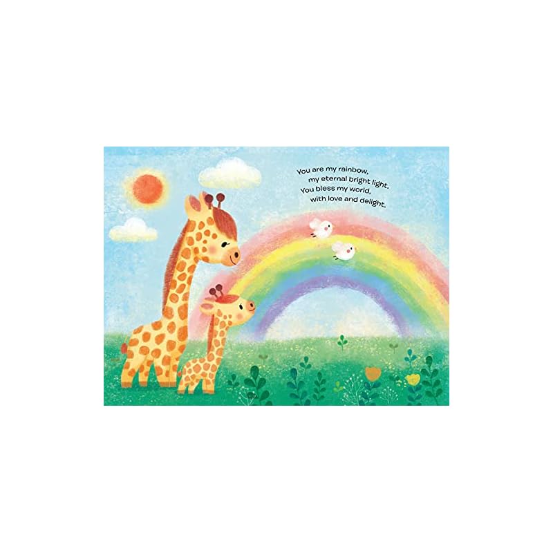 You Are My Rainbow: A Sweet Christian Board Book and Inspirational Baby Gift