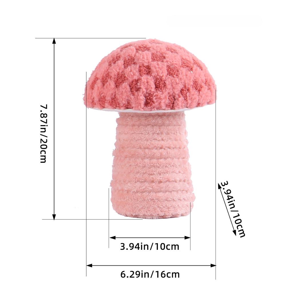 Plüschpilz Tischdekorationen Feiertags-Partydekorationen Requisiten Lustige Pilzspielzeuge Heimatmosphärendekorationen