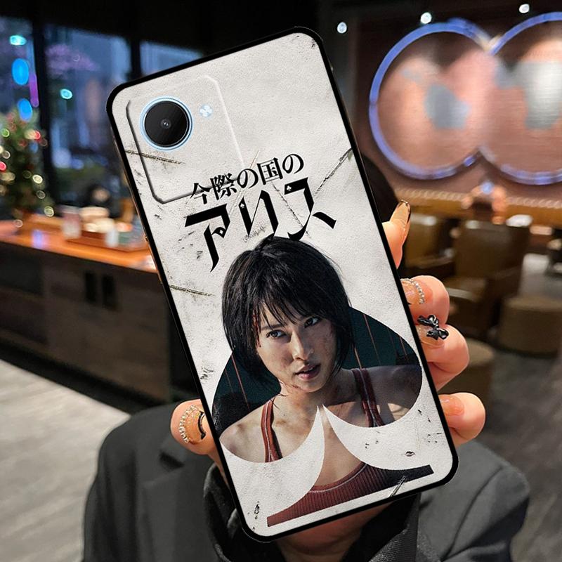 Alice In Borderland TV Case For Realme 12 Pro Plus 11 13 14 15 GT6 GT7 Pro C55 C51 C53 C25 C63 C61 C65 C67 C71 C75