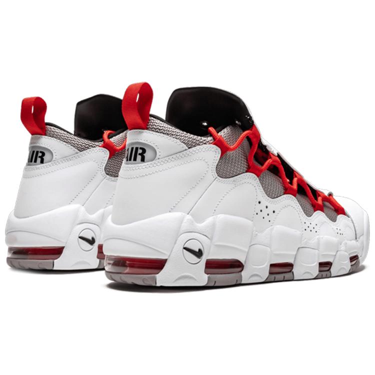 New Nike Air More Money White Habanero Red Atmosphere Grey BV2520-100