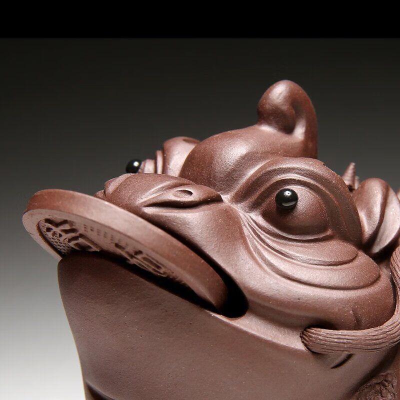 Zisha Golden Toad Tea Pet