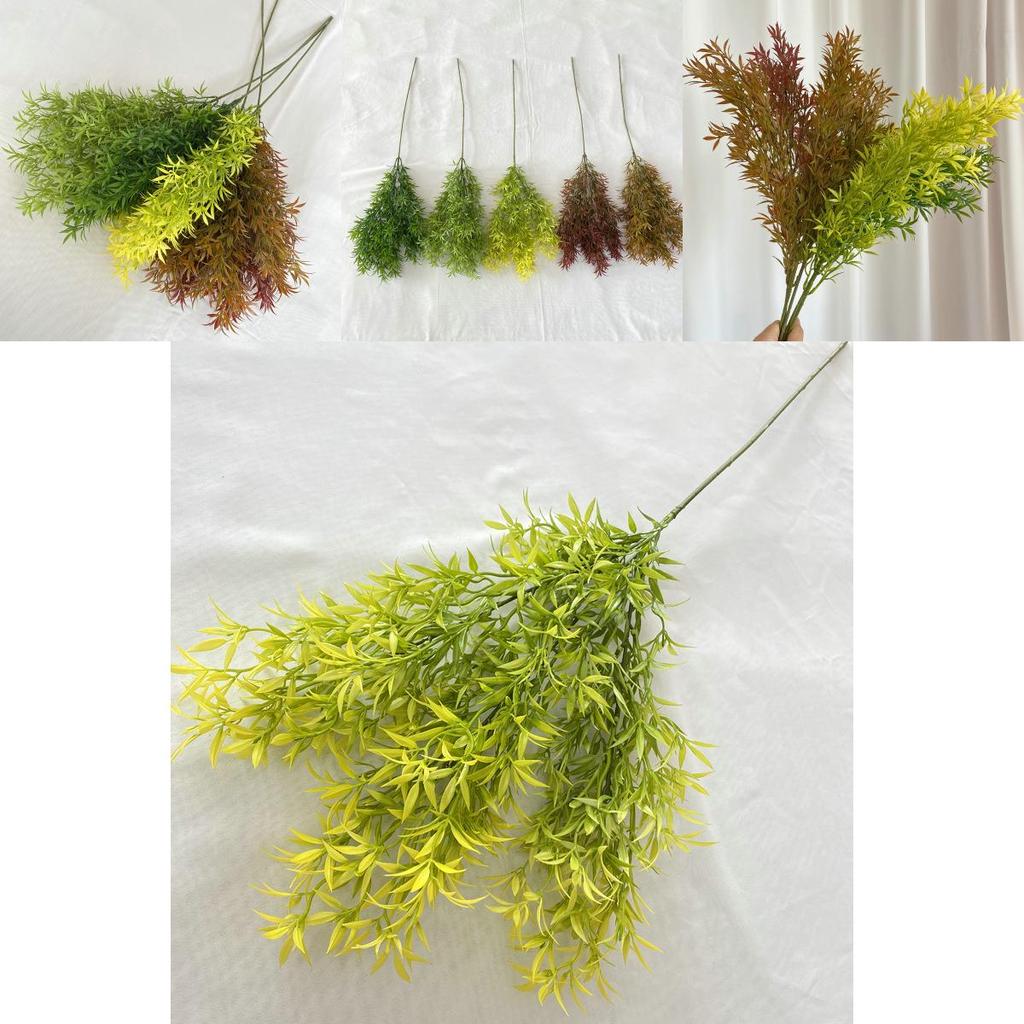 Long Stem Star Grass Artificial Plant For Photography Props And Home Decor