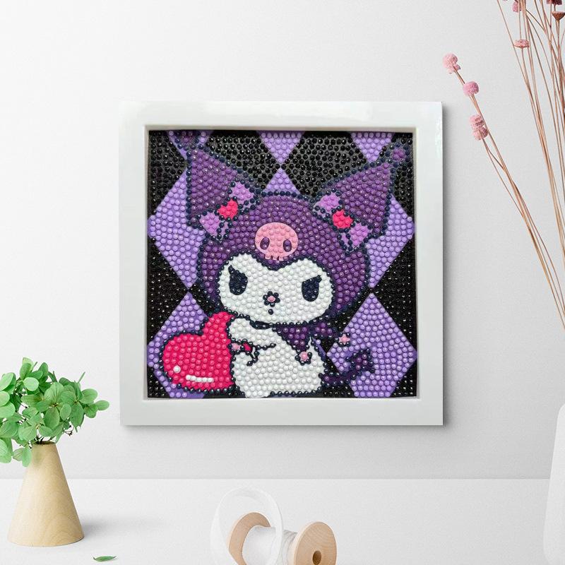 Free Shipping/Cartoon Diamond Painting Children'S Gift Handmade Cross Stitch Framed Diy Bedroom Sticker