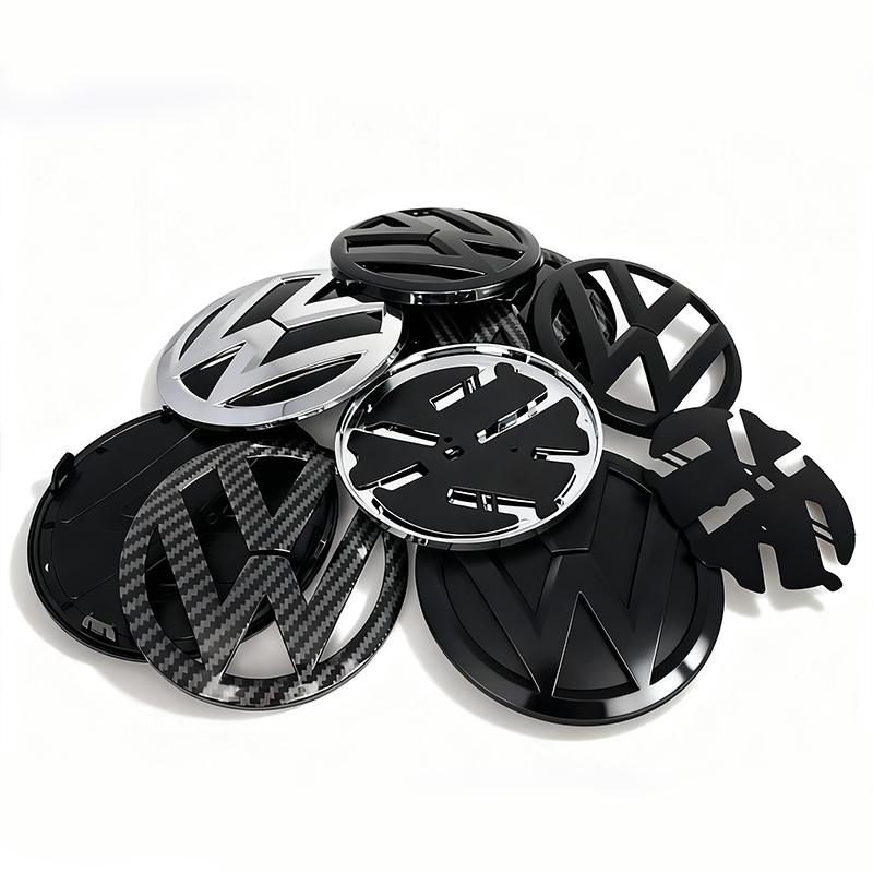 T26VW Car Front Grill Badge Rear Trunk Lid Emblem Logo 6C0853600 Auto Accessories For Volkswagen Polo 6 6C 2014 2015 2016 2017 2018