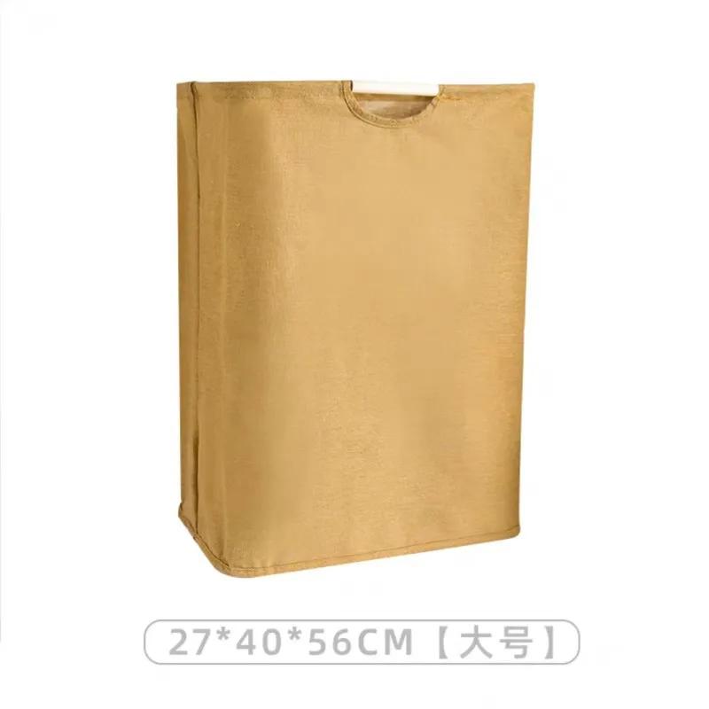 1PC Capacity Storage Dirty Clothes Basket Fabric Laundry Basket Portable Storage Basket Household Storage Box Portable