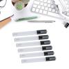 6Pcs Blank Refillable Paint Pen for Painting Graffiti Paper Drawing Scrapbooking