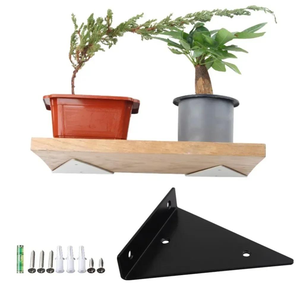 Triangle Bracket Heavy Support Wall Mounted Bench Table Shelf Bracket Invisible Triangle Support DIY Home Decoration