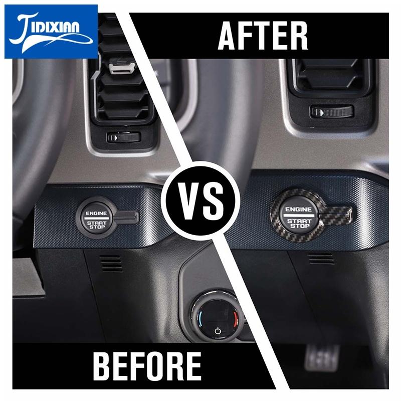 

JIDIXIAN ABS автомобильный двигатель, кнопка запуска, остановки, переключатель, декоративная крышка для Ford Bronco 2022 2023, аксессуары для интерьера