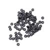 100pcs Din934 M2 M5 Black Zinc Plated Carbon Steel Metric Thread Hex Hexagonal Nuts