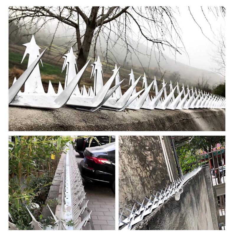 304 Stainless Steel Anti-Climb Wall Spikes