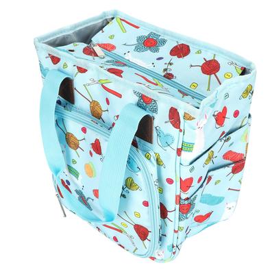 Aufbewahrungstasche Multifunktional Oxford-Gewebe Zylindrisch Wollene Kleinigkeiten Organizer Päckchen Kleines Schaf