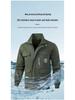 Men's Camouflage Workwear Set: Elastic, Thickened, Anti-Scald, Wear-Resistant Suit for Soldiers, Auto Repair, Electric Welders, and Labor Protection.