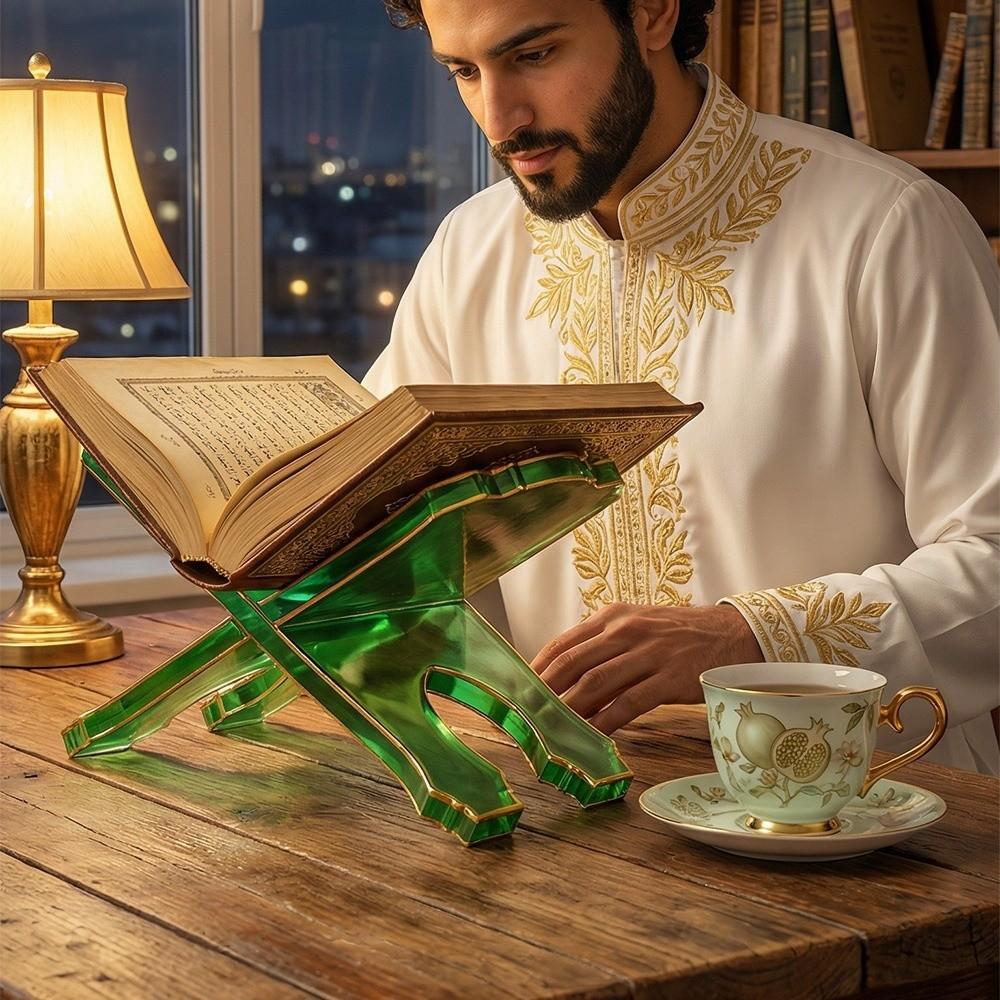 Unique Design Epoxy Resin Mold DIY Tool Reading Rack New Book Holder Mold Desk Decoration