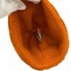 Excellent HERMES Knit Cap Orange Cashmere Women Used