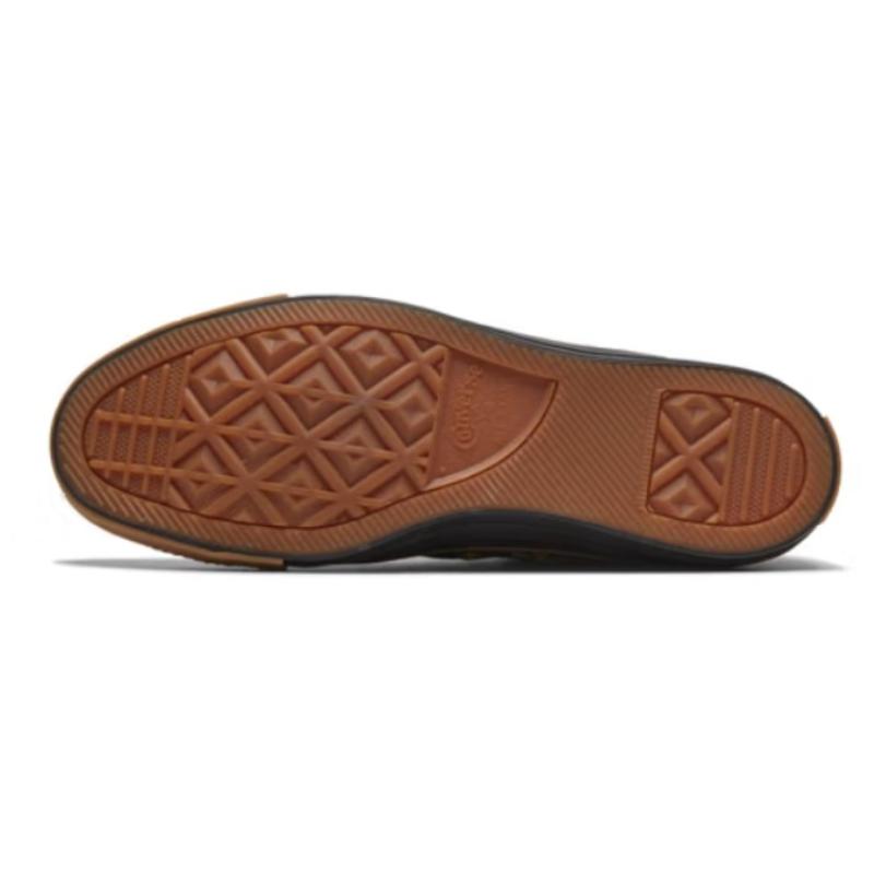 Converse Chuck Taylor All Star Round Toe Lace-Up Low Top Canvas Shoes Unisex Black Army Green