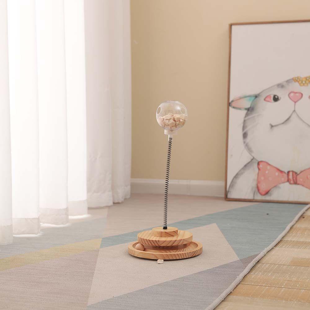 Chasing Pet Supplies For Cats Kitten Tumbler Swing Toy Cat Toy Pet Snack Feeder Pet Puzzle Toys