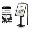 60x80cm Obsidian Black Versatile Floor Sign Stand
