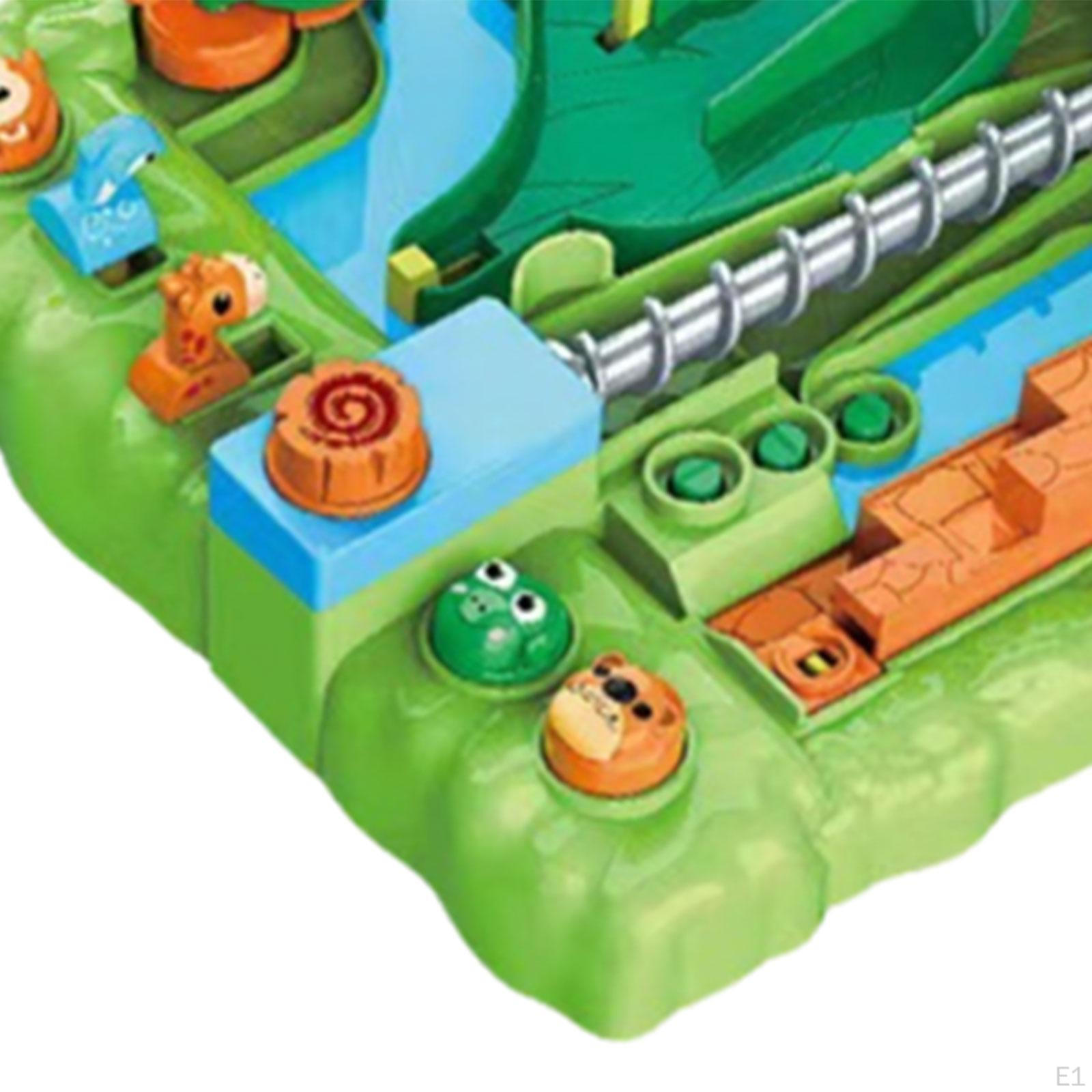 Настольная семейная игра для детей Marble Run Building Blocks для возраста 3 4 5 6 7 8+ — фото 5