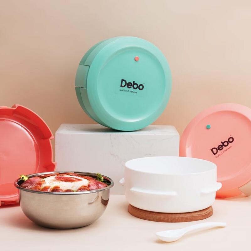 

Debo Paulino DEP-754 304 Stainless Steel Single-Layer Lunchbox