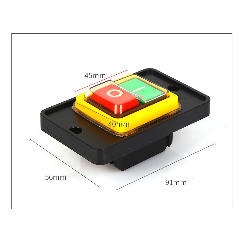 Waterproof Control Button Switch for KAO-5M and KAO-10KH Drill Press or Car Wash/Cutting Machines