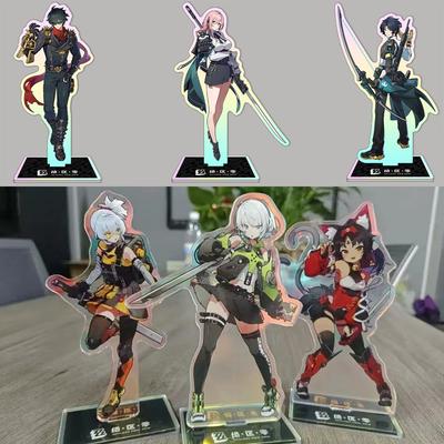 Zenless Zone Zero Nicole Demara Lighter Acrylic Stand Model Tsukishiro Yanagi Asaba Harumasa Collect Desktop Decoration Gifts
