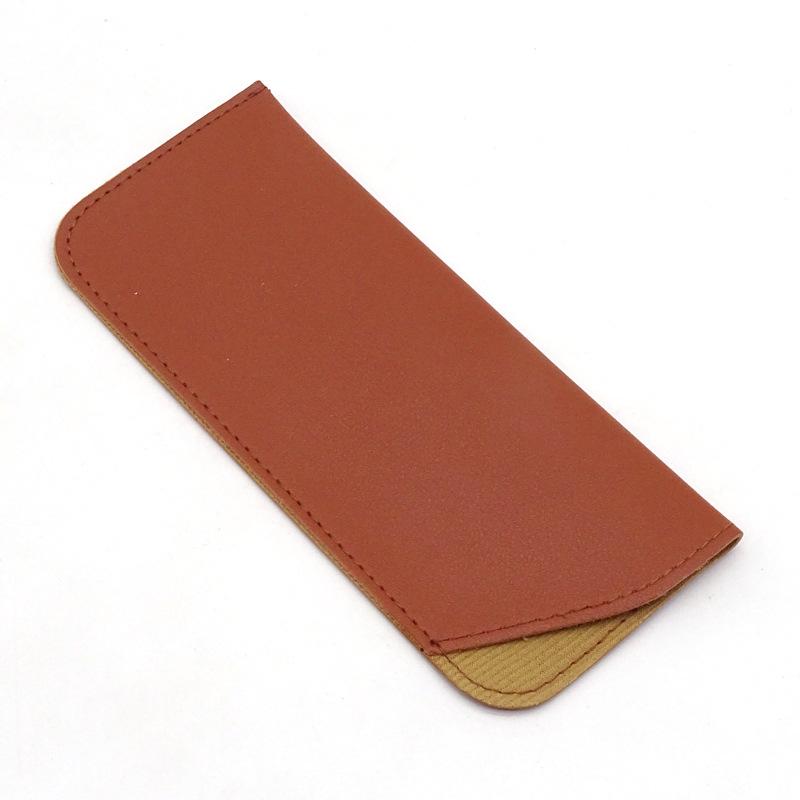 1Pcs Pu Leather Glasses Bag Sunglasses Reading Eyeglasses Protective Cover Case Box Pouch Eyewear Protector Case Accessories