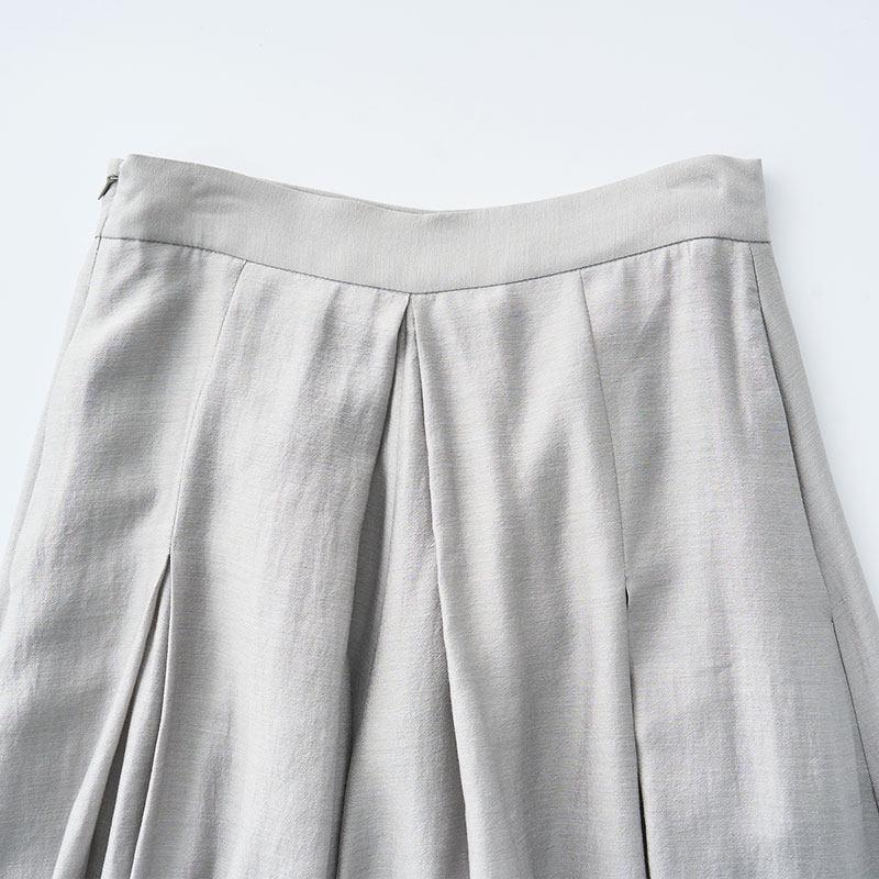 Northern Deer Modal Slimming Wide-Leg Skirt Pants - Summer Drape Style (YH10092)
