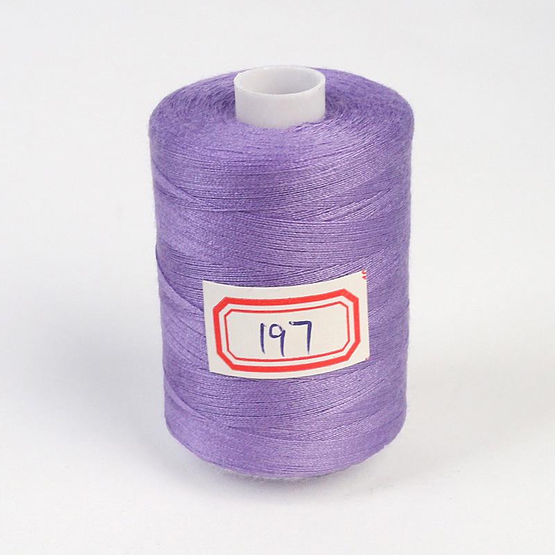 Hilo de Coser de Poliéster de Alta Velocidad 402 - 1000 Yardas, Colores Arcoíris, Ideal para Proyectos de Costura Casera y a Mano