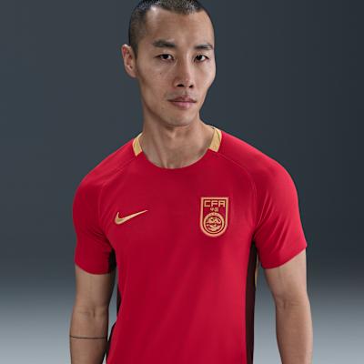 Nike Dri Fit SS25 Soccer Jersey Unisex Red S