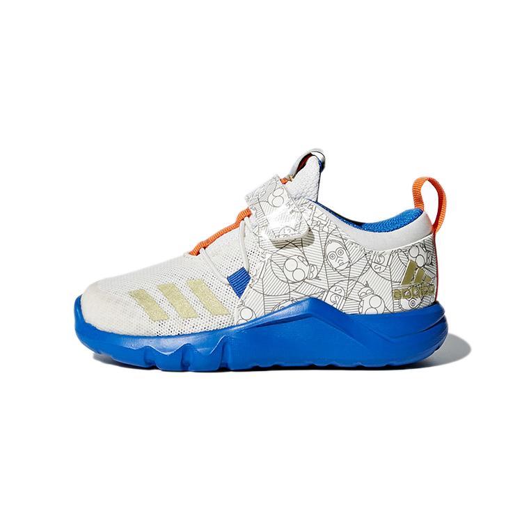 

Adidas Rapidaflex I Нескользящие Устойчивые к истиранию Низкие Детские Кроссовки Цвет: Слоновая кость Белый Для Младенцев и Малышей DA8702 22